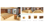 Music Classroom DFCYY003 - 3D visualisation of the complete room layout.