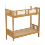 Double Solid Wood Bed (GYC18) - Dormitory configuration, Dormitories.