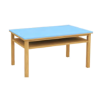 Solid Wood Rectangular Table (PTZ209) - Maker Classroom configuration, Special Classrooms.