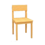 Solid Wood Chair (Y2007124) - STEM Classroom configuration, Special Classrooms.