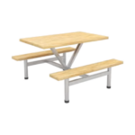 Four-person Dining Table (Z5026405) - Dining Hall configuration, Dining Halls.
